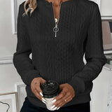 Lucia - Pull À Zip Élégant