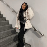 KAJA – Manteau en Teddy Doux