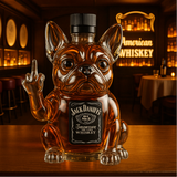 Bouteille de whisky amusante en forme de chien