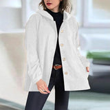 🍂 Veste à capuche en velours décontractée pour l'automne