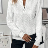 Lucia - Pull À Zip Élégant