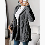 Edith - Sweat à capuche koselig avec manteau en teddy pour femme