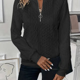 Lucia - Pull À Zip Élégant