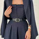 Eclat™ - Ensemble Femme Bustier & Veste – Élégance Moderne et Tendance