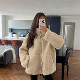 KAJA – Manteau en Teddy Doux