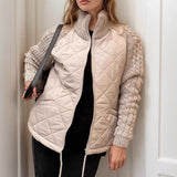 Veste Matelassée Norwegian Soft™ avec Détail Tricoté / Design Européen qui Épouse le Style !