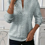 Lucia - Pull À Zip Élégant