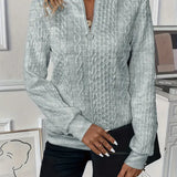 Lucia - Pull À Zip Élégant