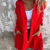 Appolinia™ | Cardigan avec Boutons et Capuche