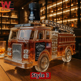 Bouteille de Whisky Camion de Pompier