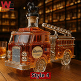 Bouteille de Whisky Camion de Pompier