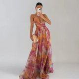 GIADA™ | ROBE LÉGÈRE AVEC MOTIF FLORAL