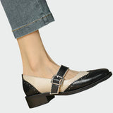 Olivia – Mary Janes en cuir