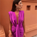 Lara™ | Robe Satinée Luxe