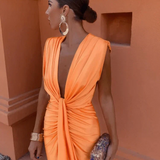 Lara™ | Robe Satinée Luxe