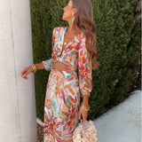 Danika | Robe élégante avec découpe