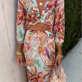 Danika | Robe élégante avec découpe