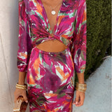 Danika | Robe élégante avec découpe