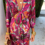 Danika | Robe élégante avec découpe